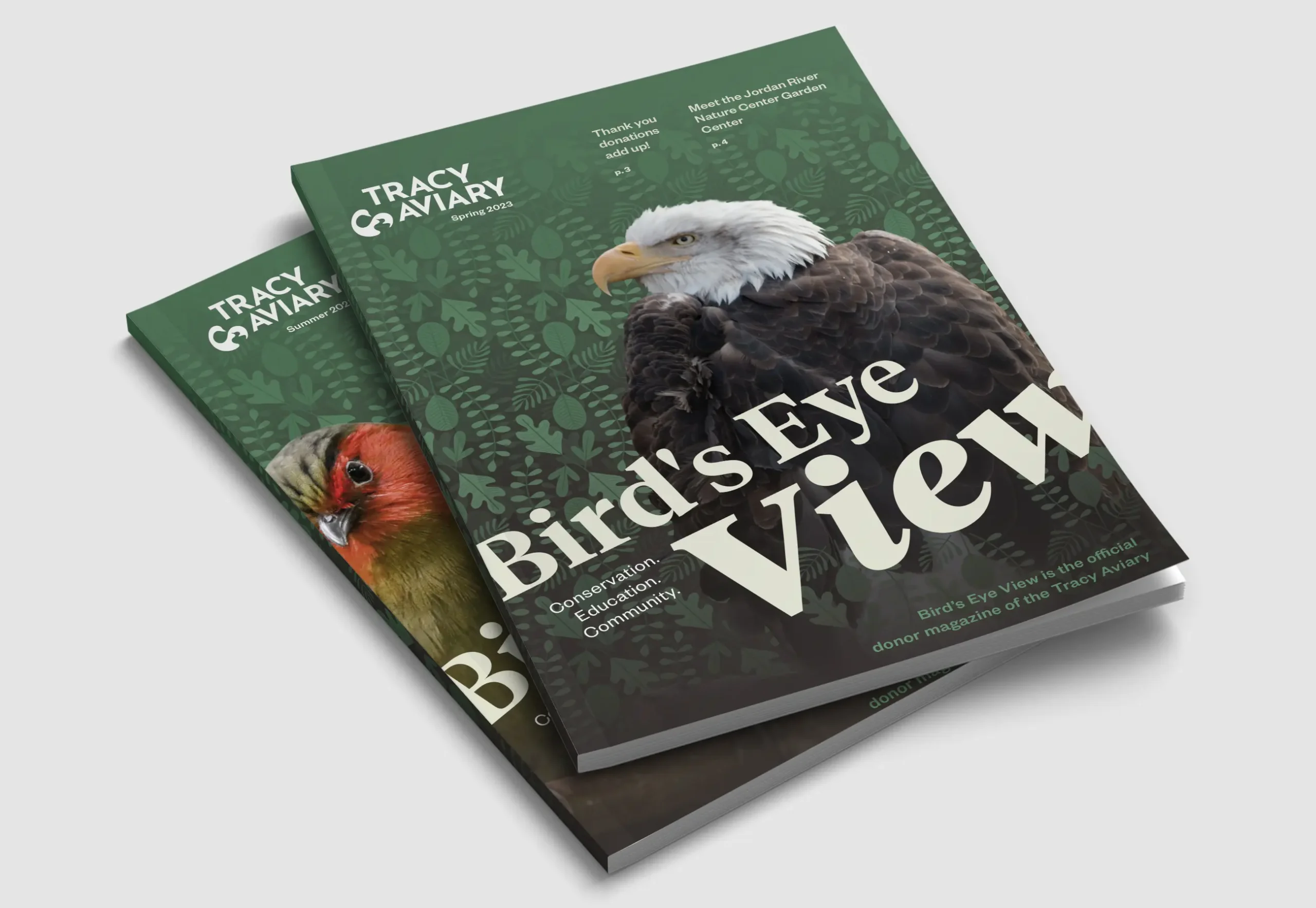 Tracy Aviary Birds Eye View Covers