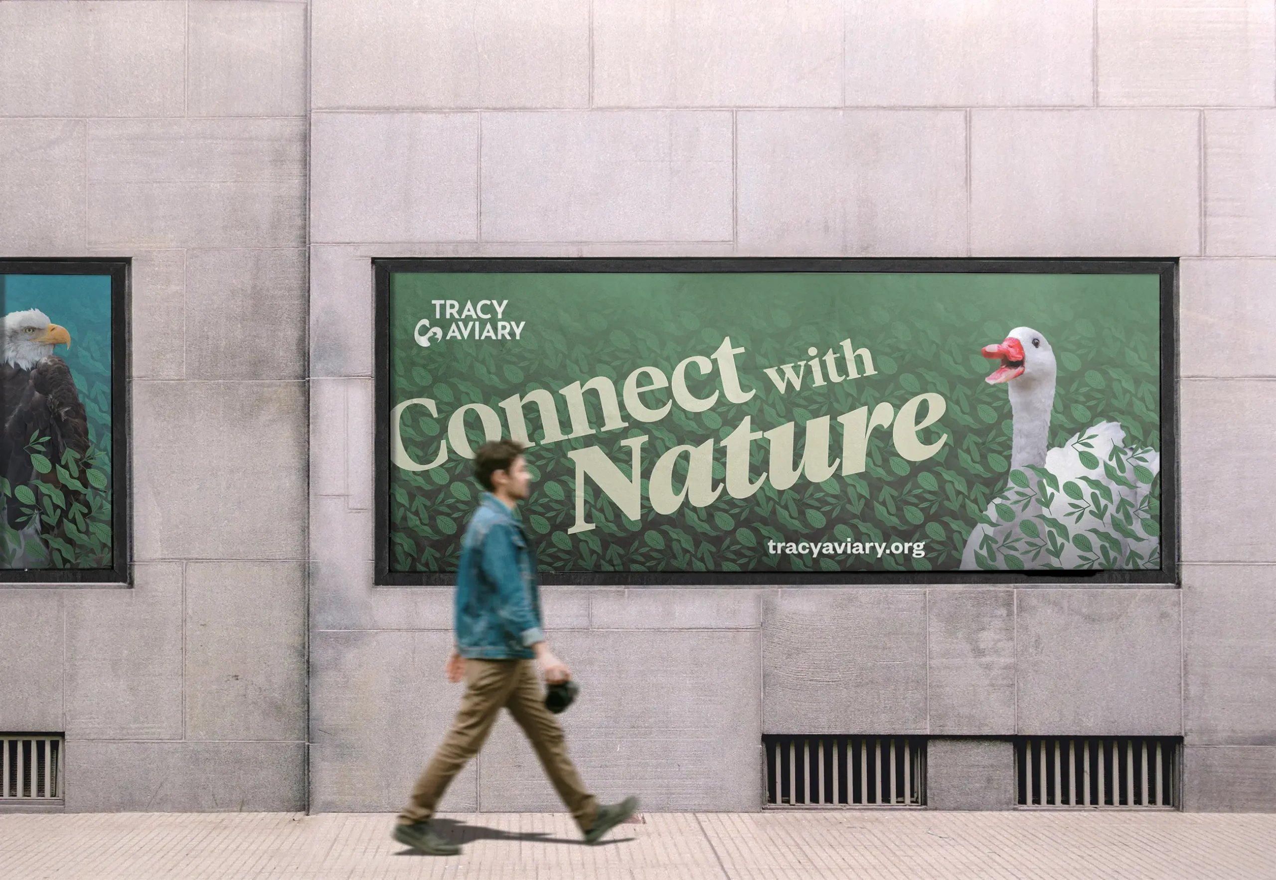 Tracy Aviary Street Advertising