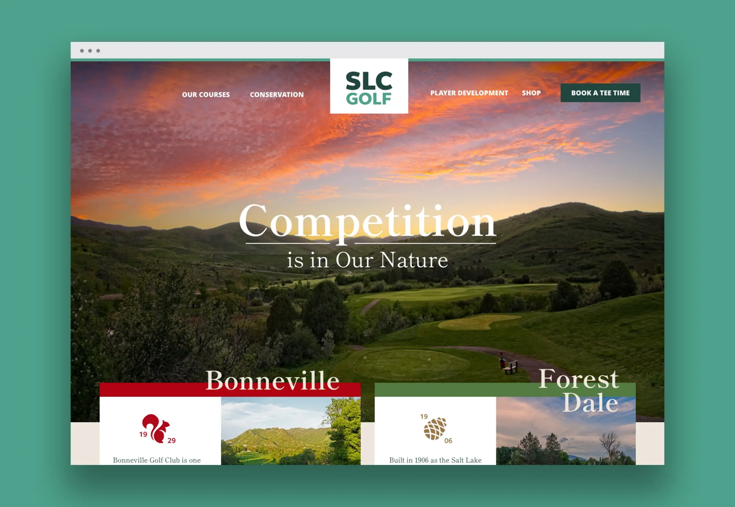 SLC Golf Website